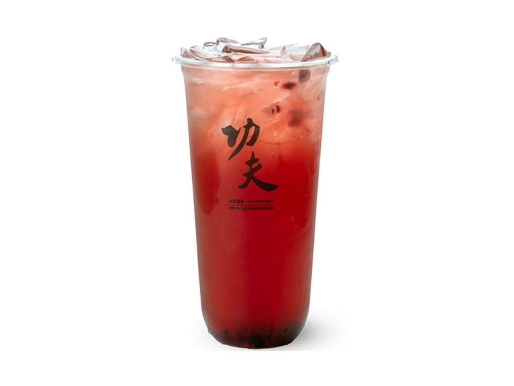 Cranberry Green Tea W Agar Bubble