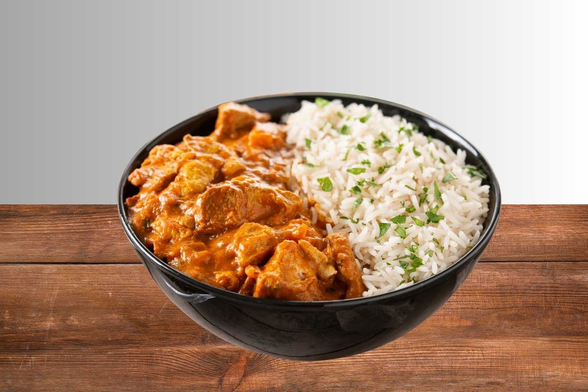 Butter Chicken and Rice
