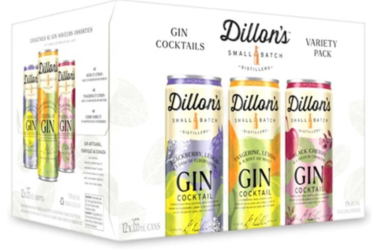 Dillon's Gin Cocktails mix pack (12 x 355ml)