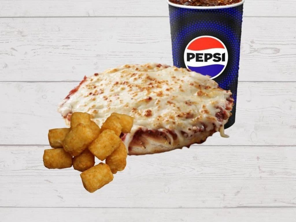 Single 3 Cheese Pizza Bagel Combo