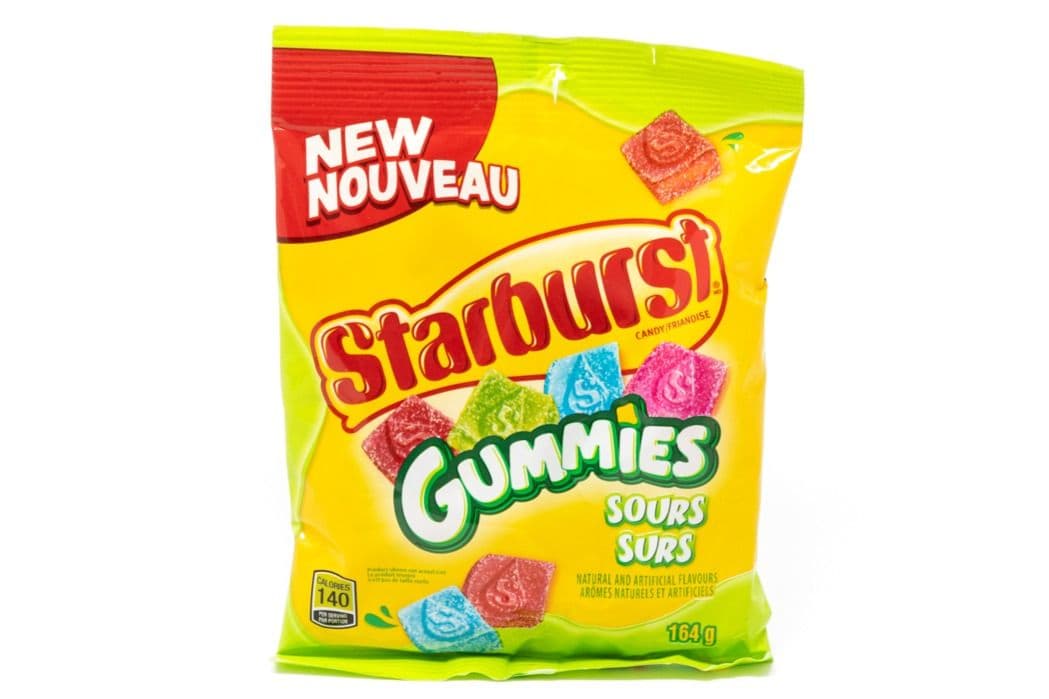 Starburst Gummies Sour (122 gm)