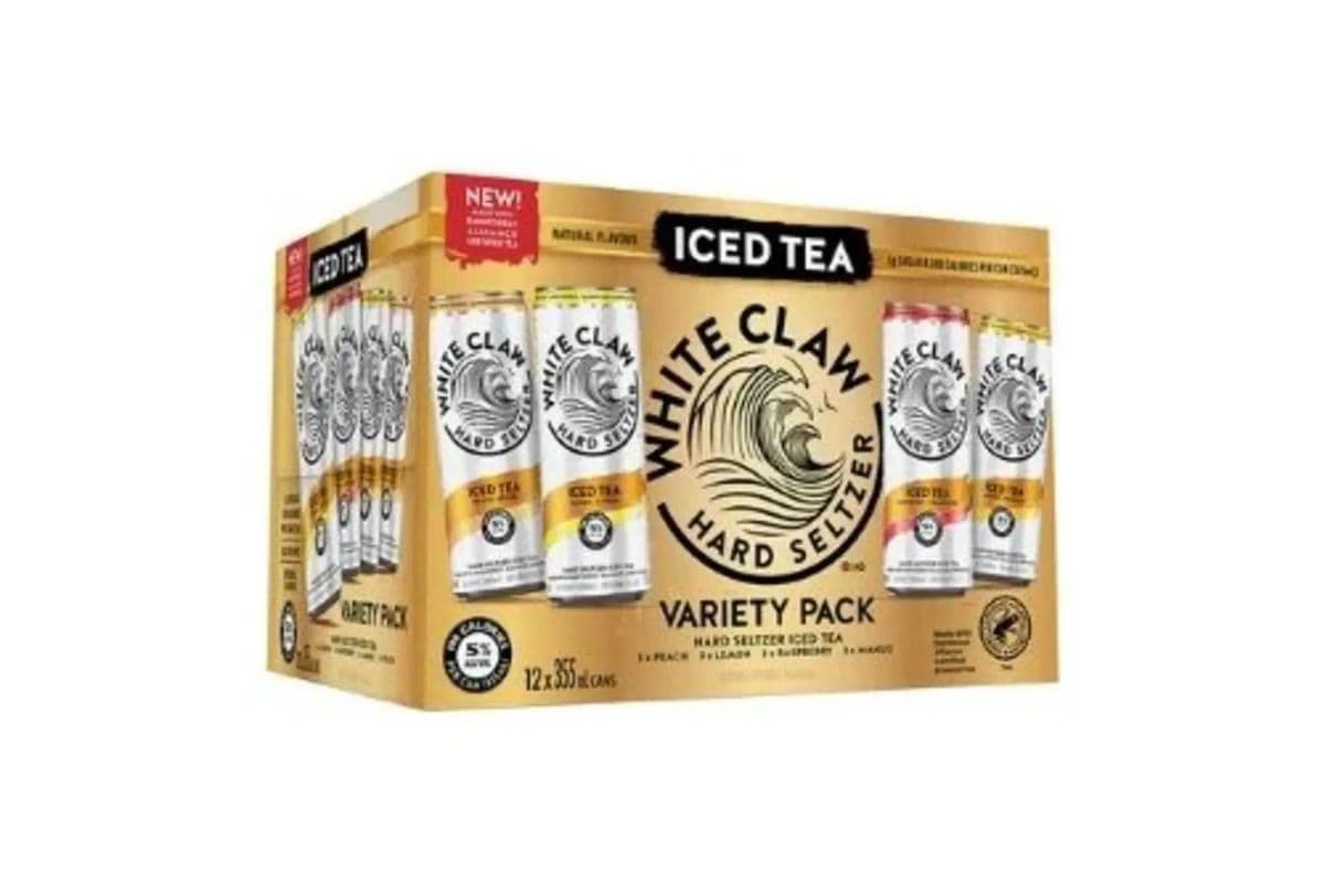 WHITE CLAW VARIETY PACK NO 1 12PACK (1 X 12*355ML) (1 x 4260ML)