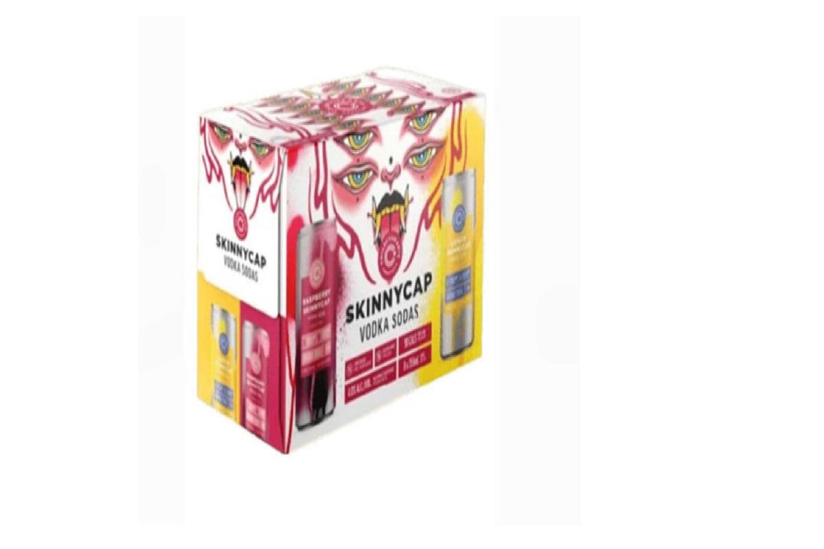 Collective Arts Skinny Cap Vodka Soda Mixer (8 x 355 ml cans)