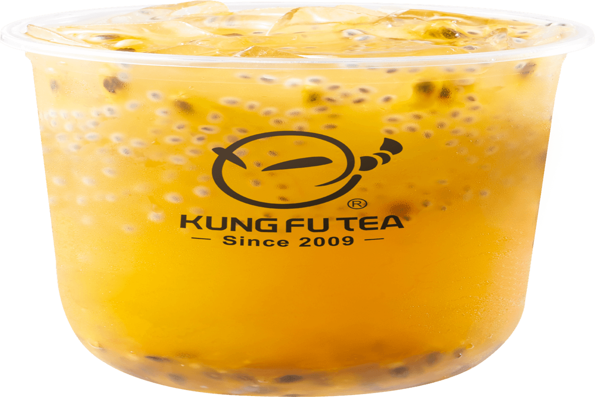 Passion Fruit with Basil Seeds (Cold)