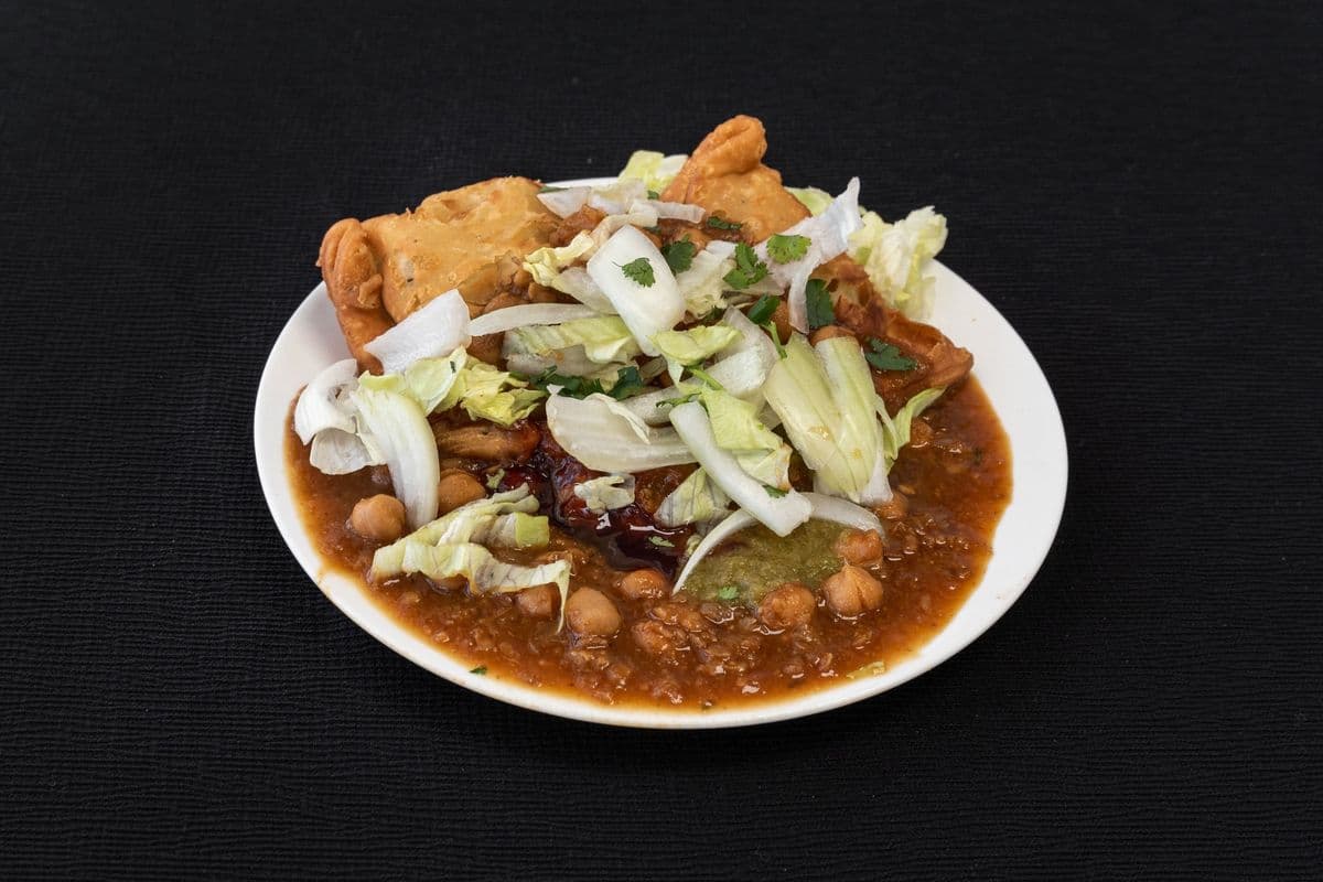 3. Samosa Channa