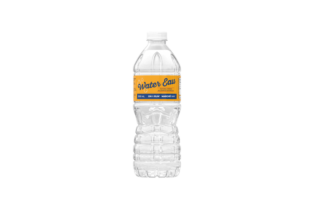 Marché Express Eau de source naturelle (500ml) 77085 / On The Run Natural Spring Water (500ml) 77085