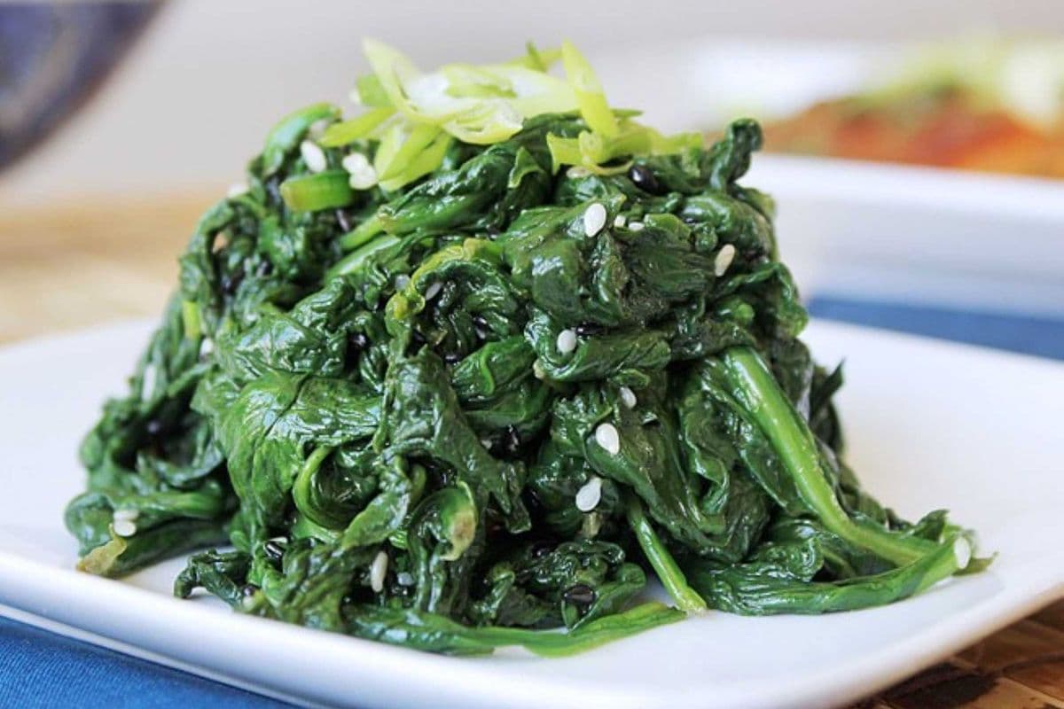 Spinach Gomaae