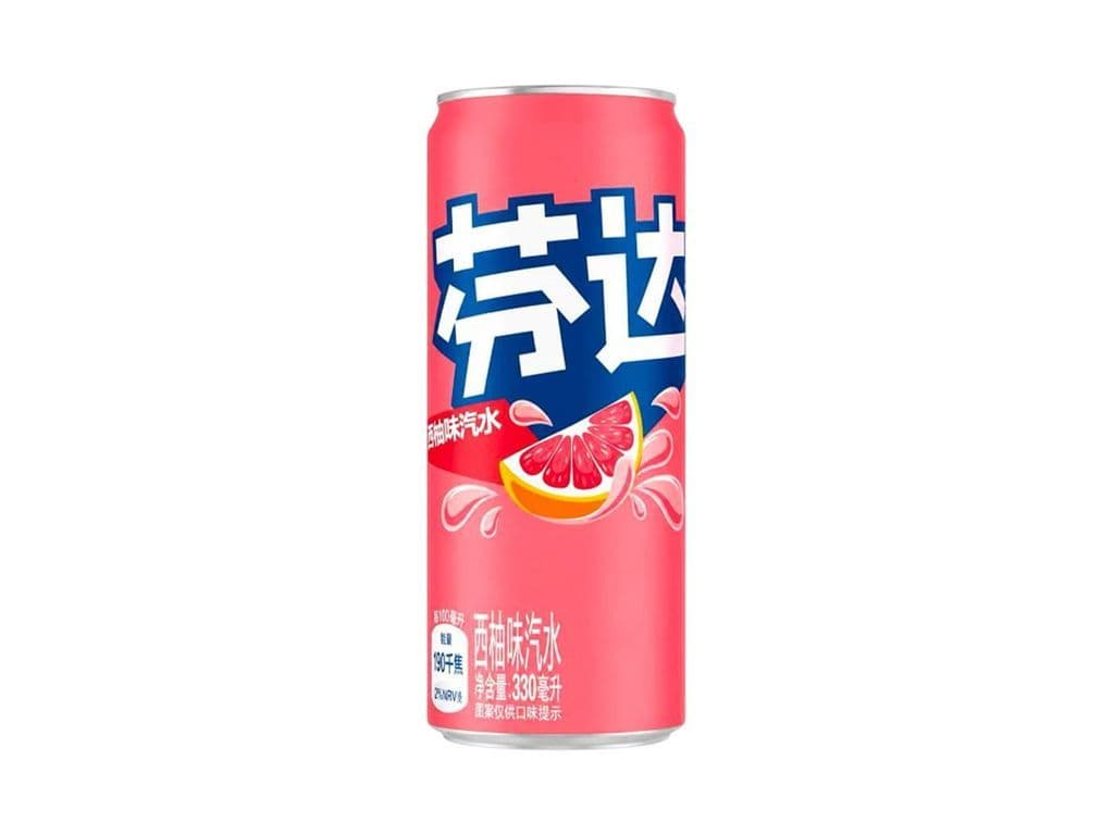 Fanta Grapefruit Chinese Soda 330ml Asian Drink