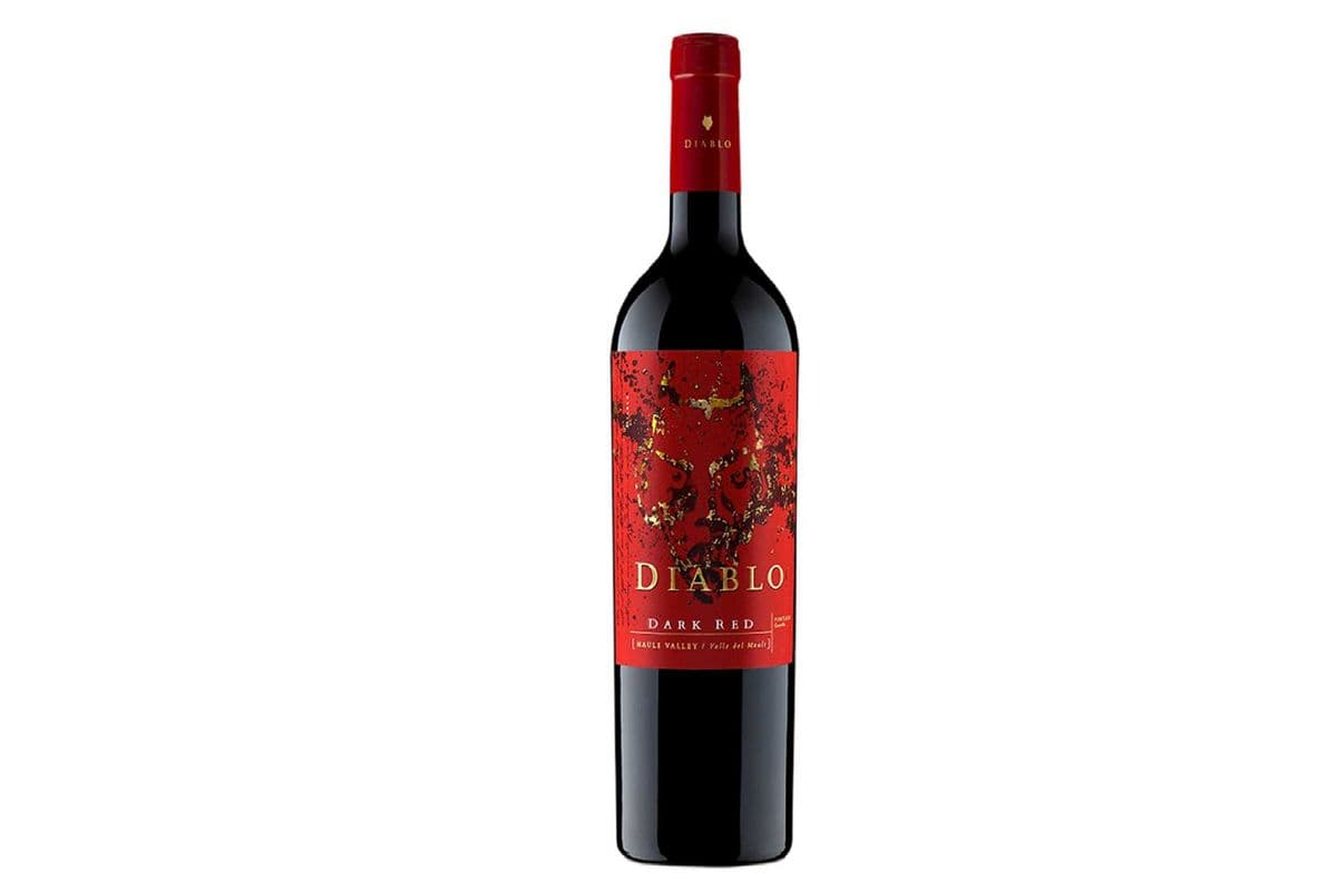 802660. DIABLO DARK RED (1 x 750ML)