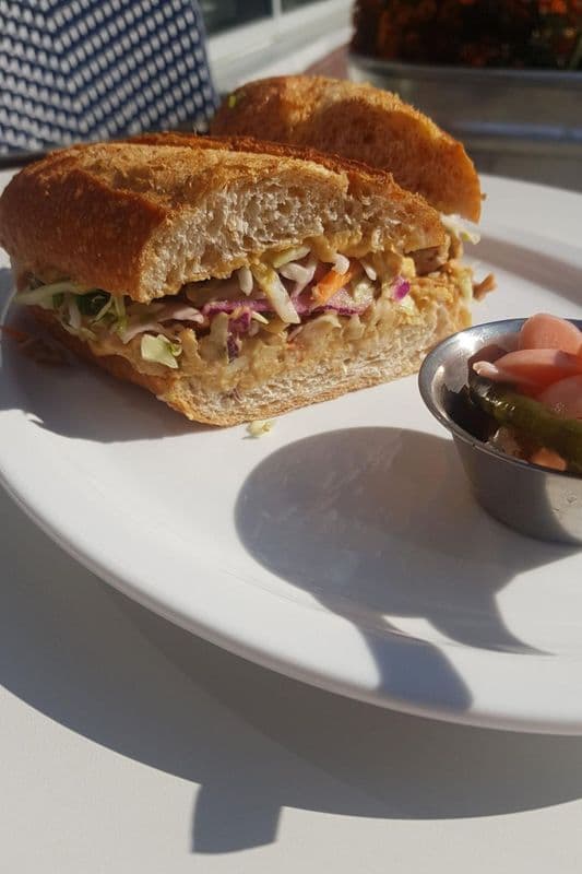Smoked Tempeh Sandwich