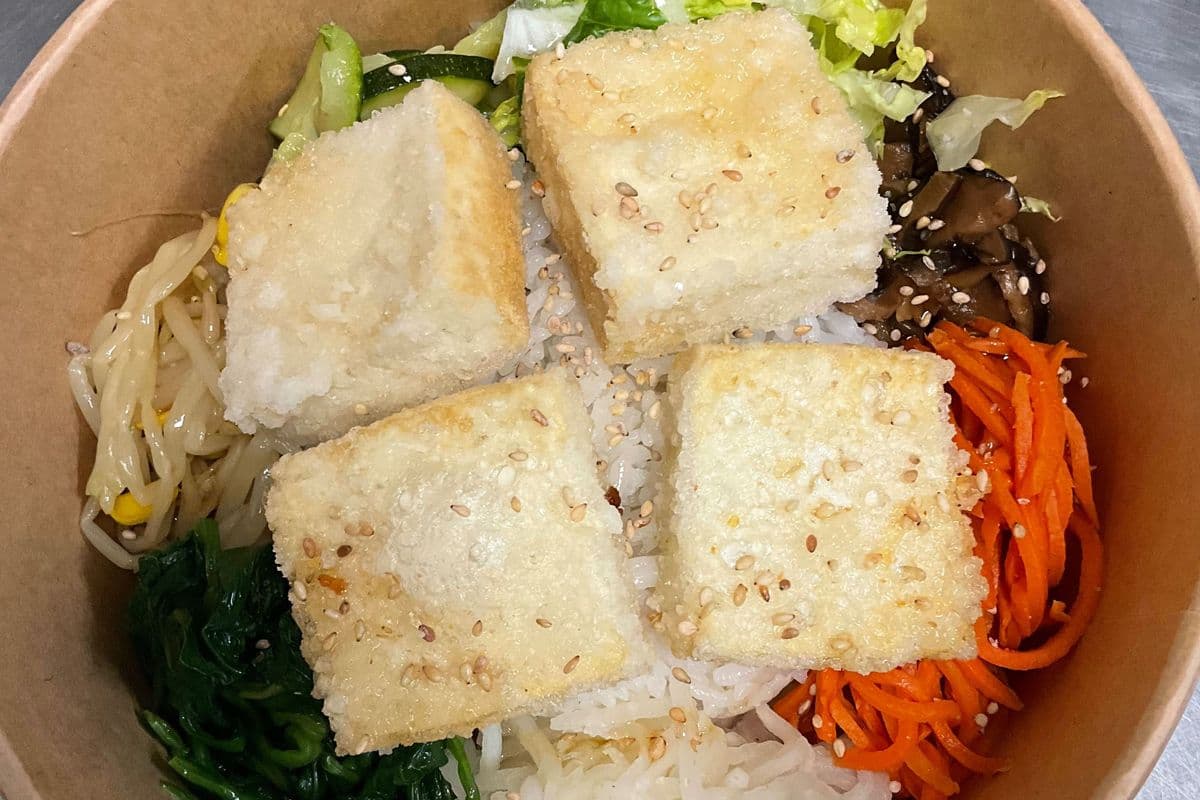 Vegan Tofu Bibimbap