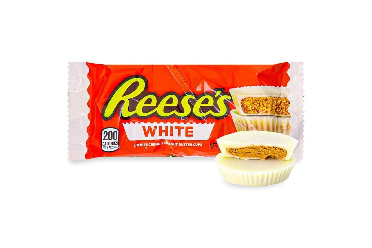 Reese’s White Peaunut Butter Cups (USA) (39g) (200 Cal)