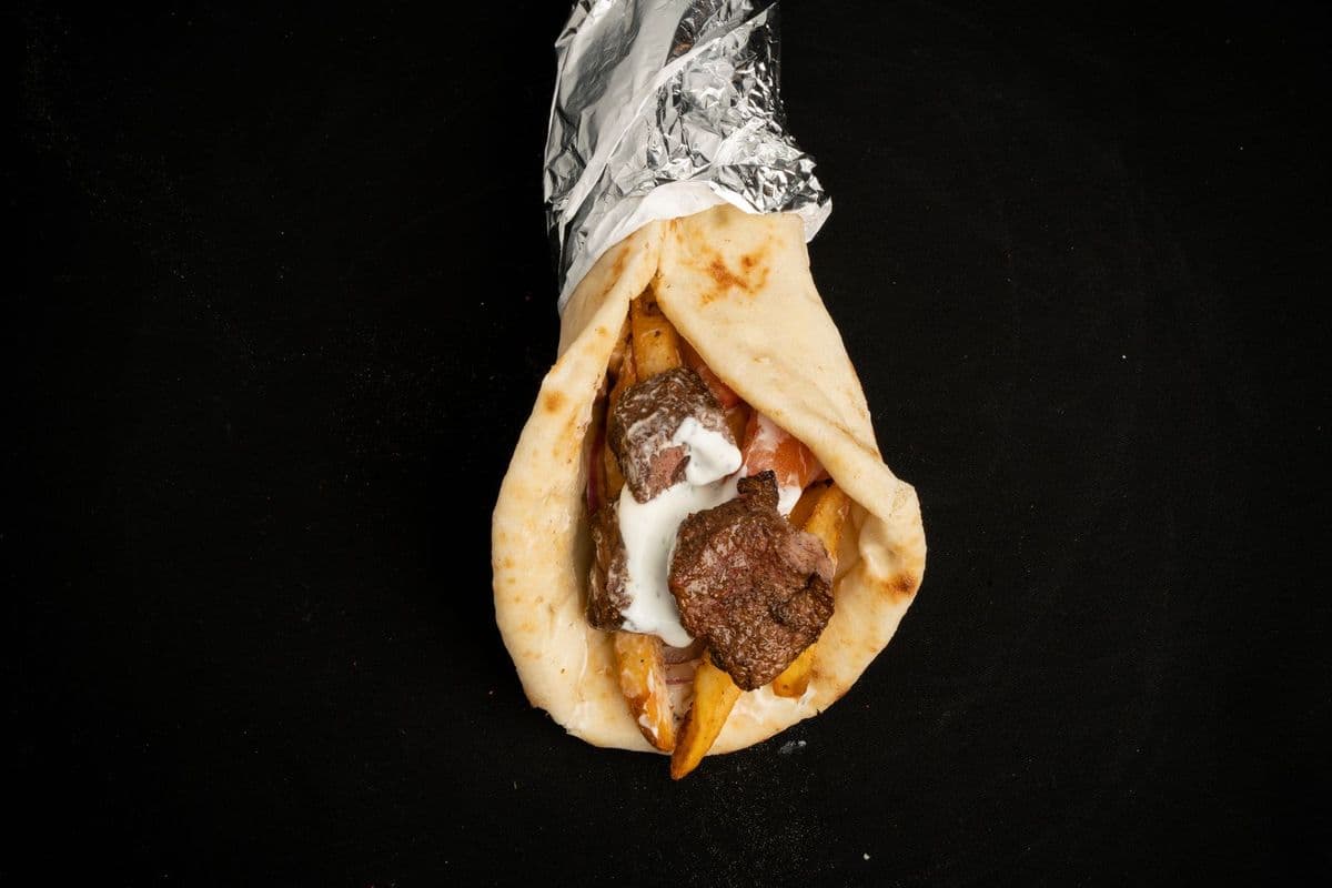 Lamb Tikka Wrap