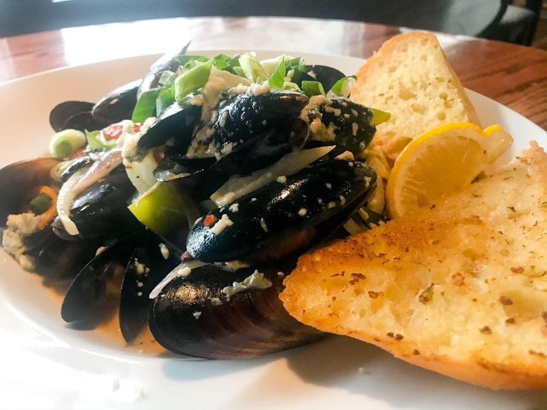 Mussels Gorgonzola