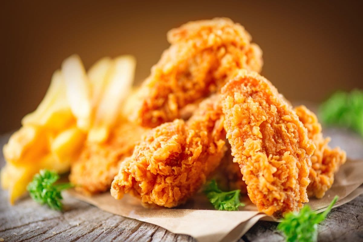 Broasted Chicken Wing Dinner