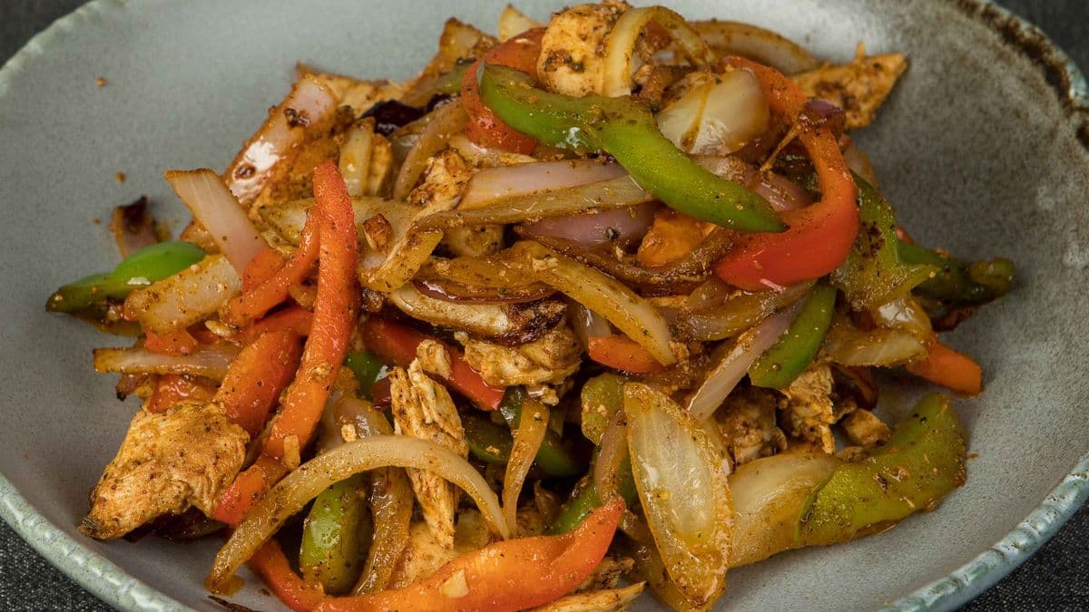 Shrimp Fajitas