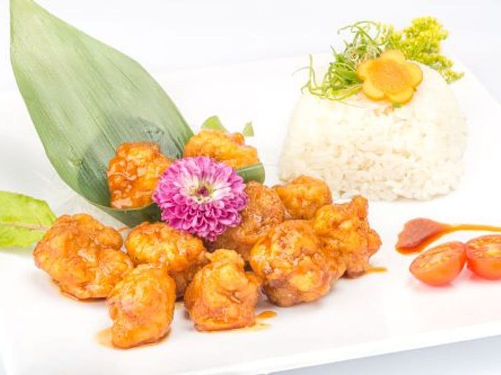 General Tao's Chicken w/Rice