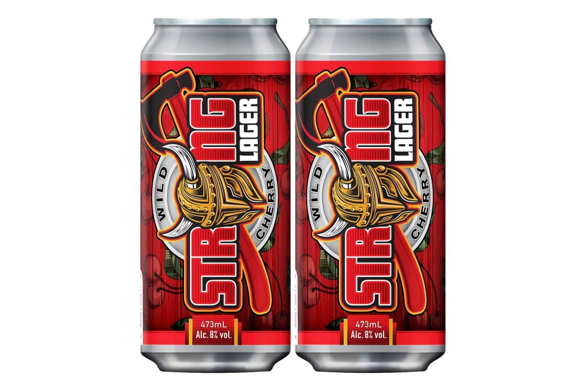 PAIR - Wild Cherry Strong Lager 2 x 473ml (8% ABV) (2 x 473ml)