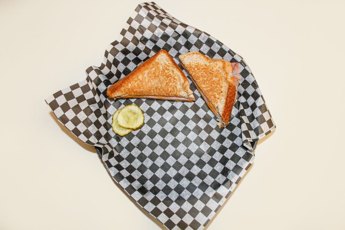 Grilled Ham and Cheese Sandwich