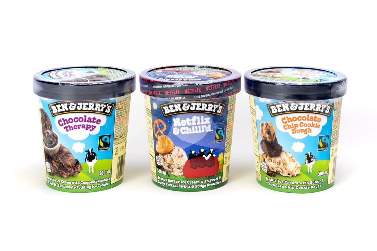 Ben and Jerrys (500 ml)