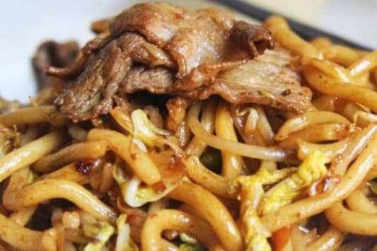 174. Beef Yakiudon