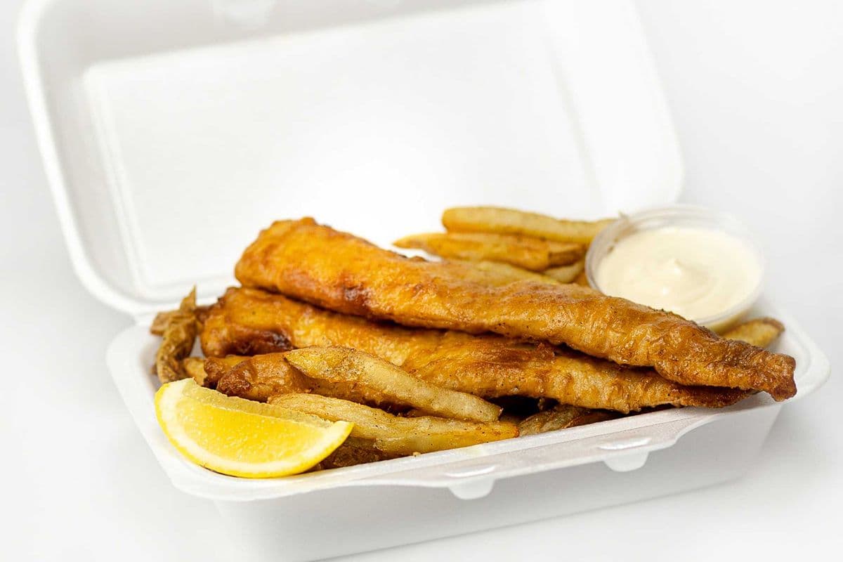 Fish N' Chips (2 Pcs)