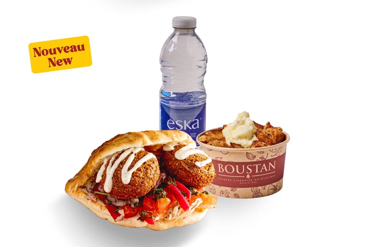 Trio Pita Cuit au Four Falafel