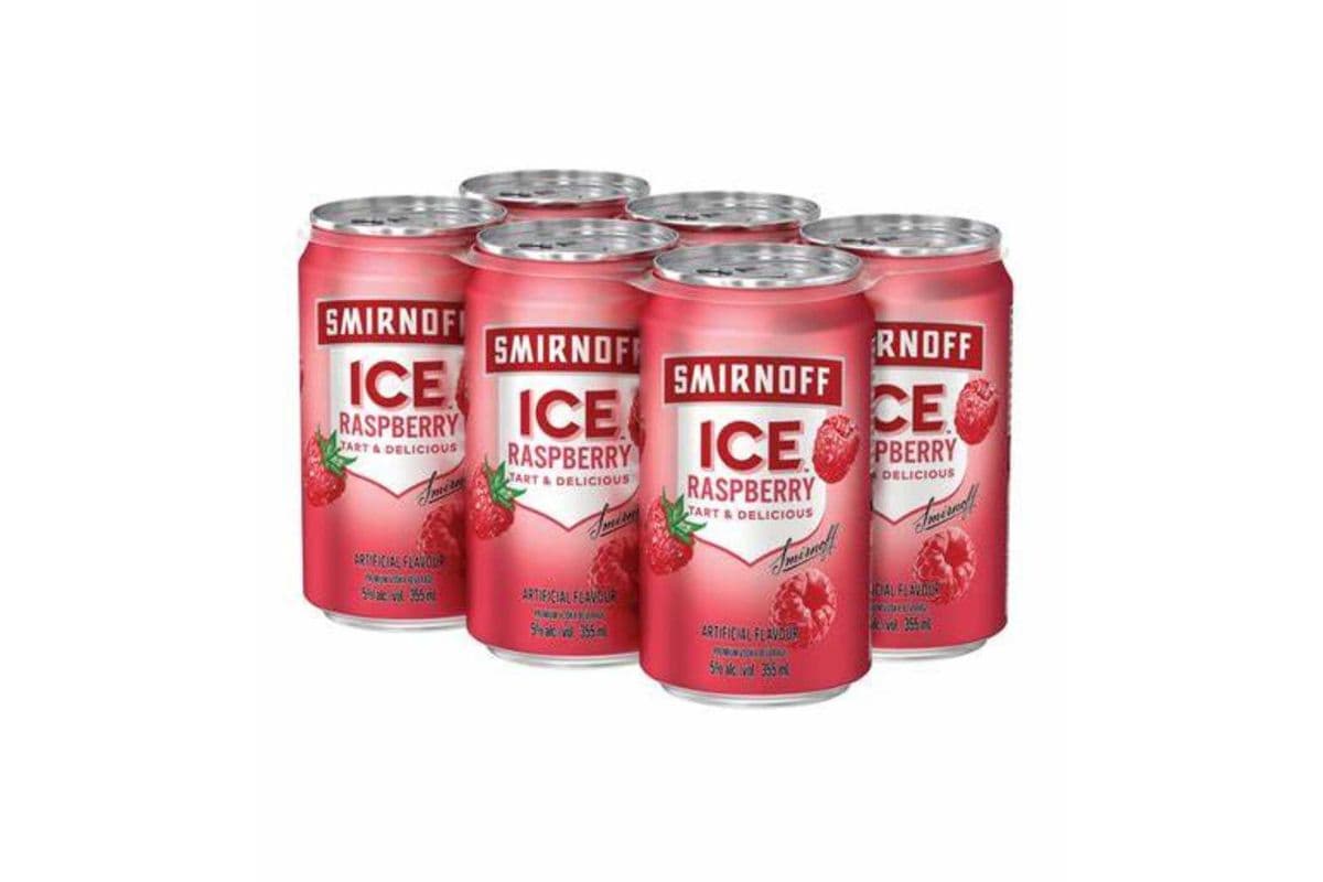 Smirnoff Ice Raspberry (6 x 355 ml)