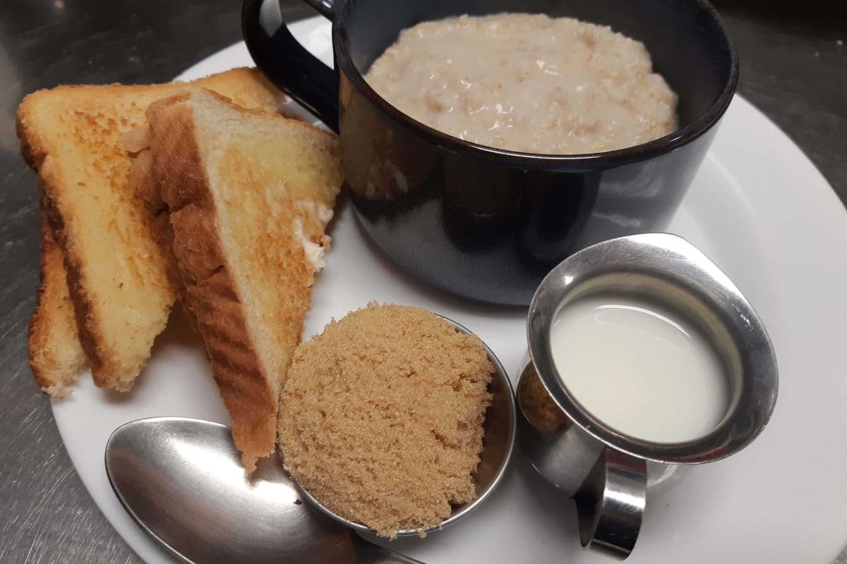 Oatmeal and Toast