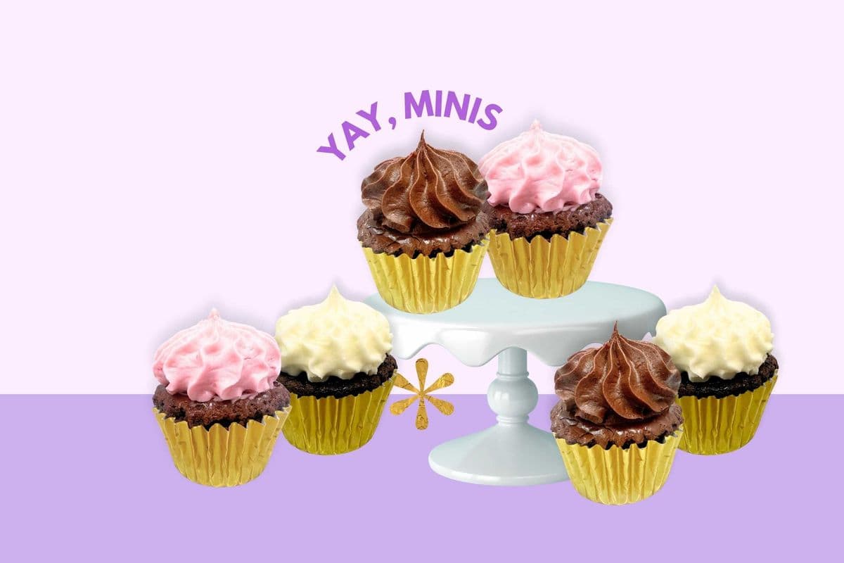 Mini Brownie Cupcakes (6 pcs) 3 flavour options
