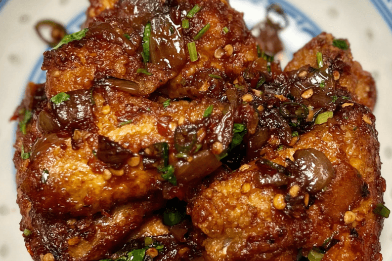 Chili Chicken and Cilantro
