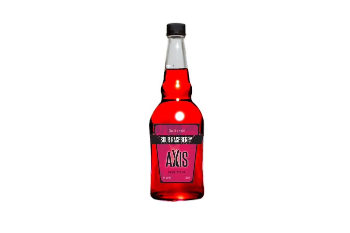 Axis Sour Raspberry Liqueur (750 ml)