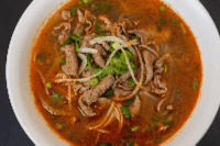 30B. Satay Beef Noodle Soup