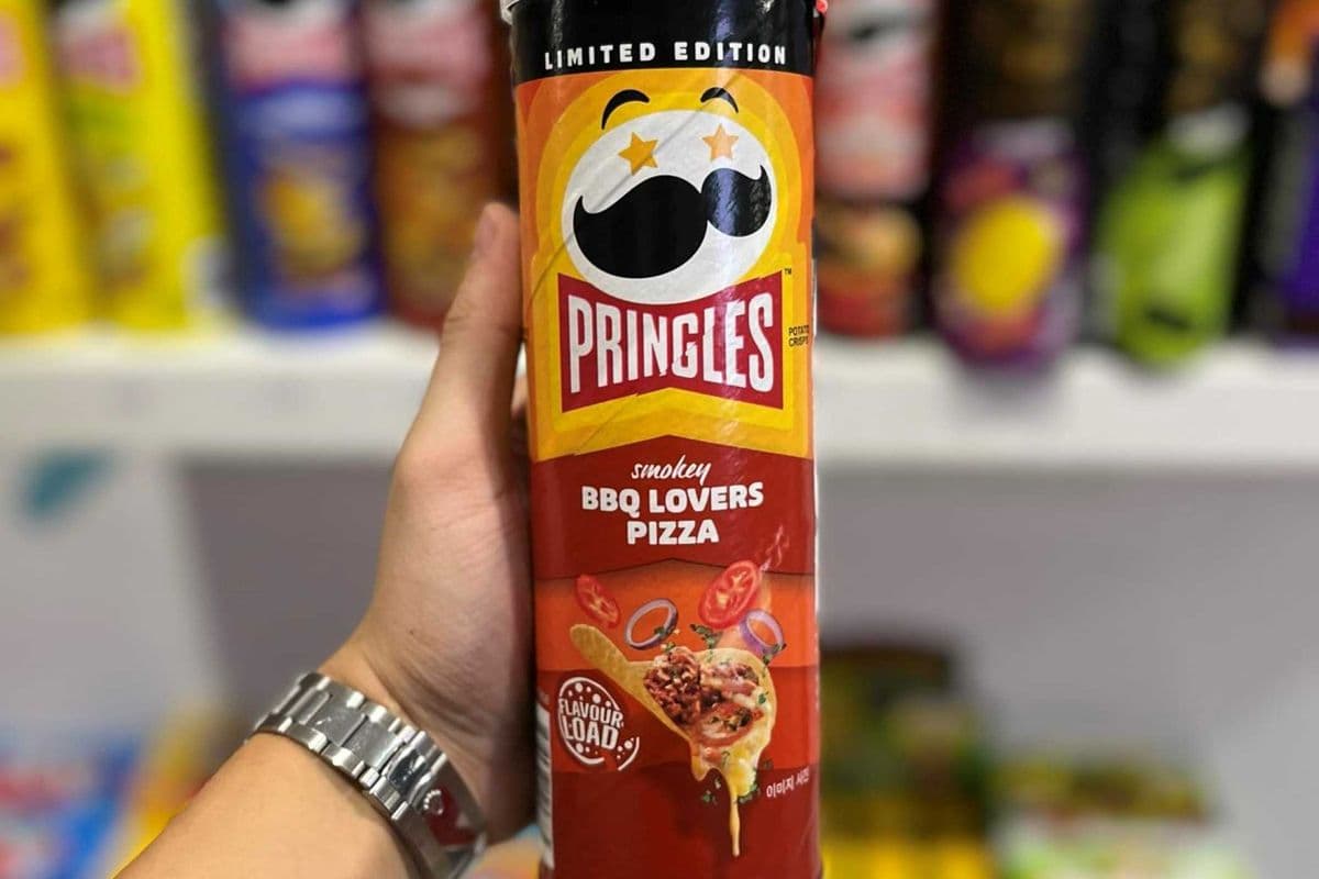 (KOREA) PRINGLES SMOKEY BBQ LOVERS PIZZA LIMITED EDITION - 102G