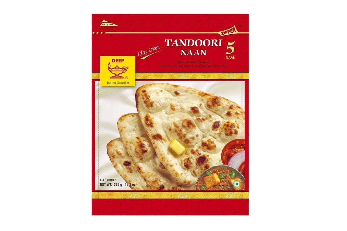 Deep Frozen Tandoori Naan (5 pcs)
