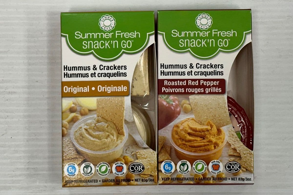 Out of stock Summer Fresh Hummus & Crackers Snackn’ Go (83g)