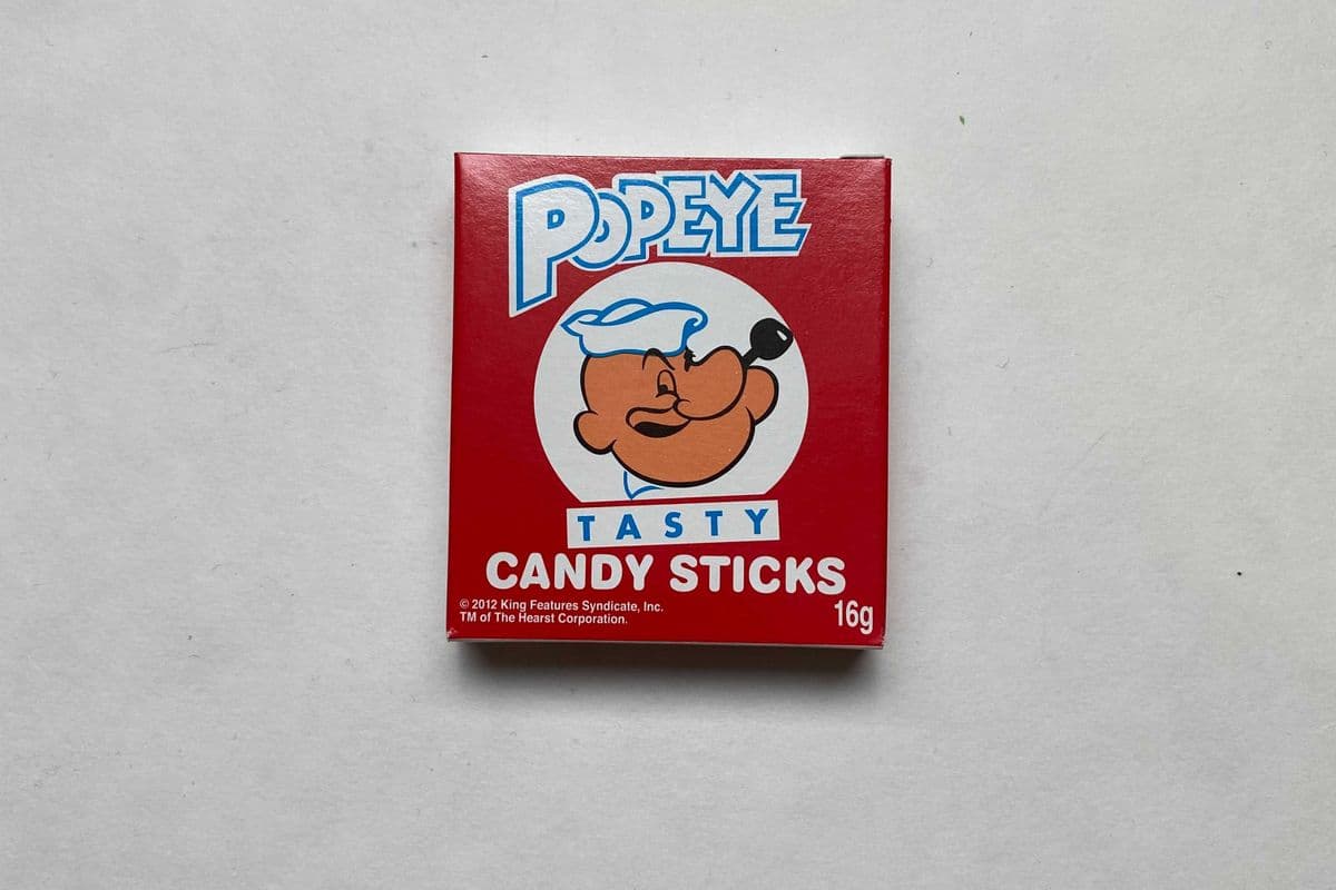 Popeye Candy Sticks