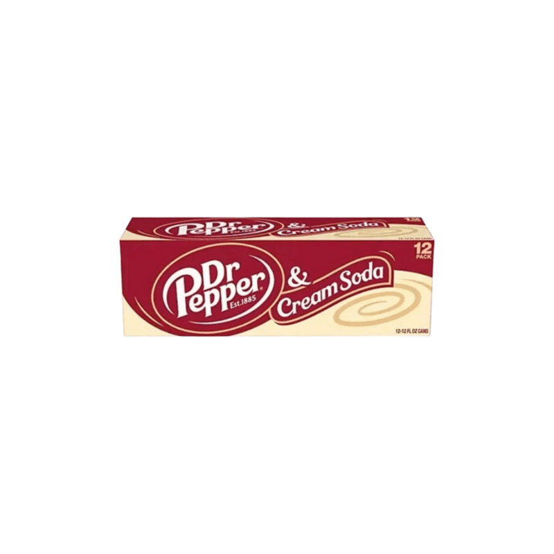 Dr Pepper Cream Soda – USA (12-pack)