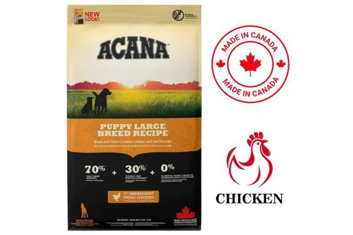 Acana - Chicken Puppy Large Breed Dry Dog Food (25 lbs)
