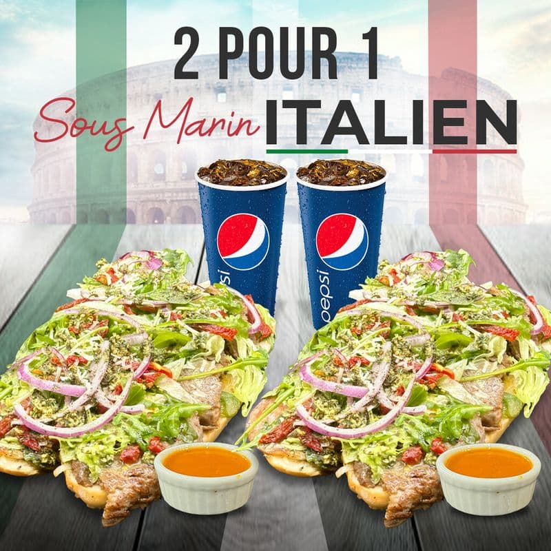 Spécial - 2 pour 1 - Sous Marin Italien