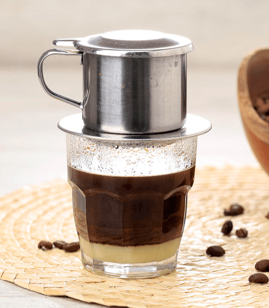 D1. Hot Vietnamese Filtered Coffee