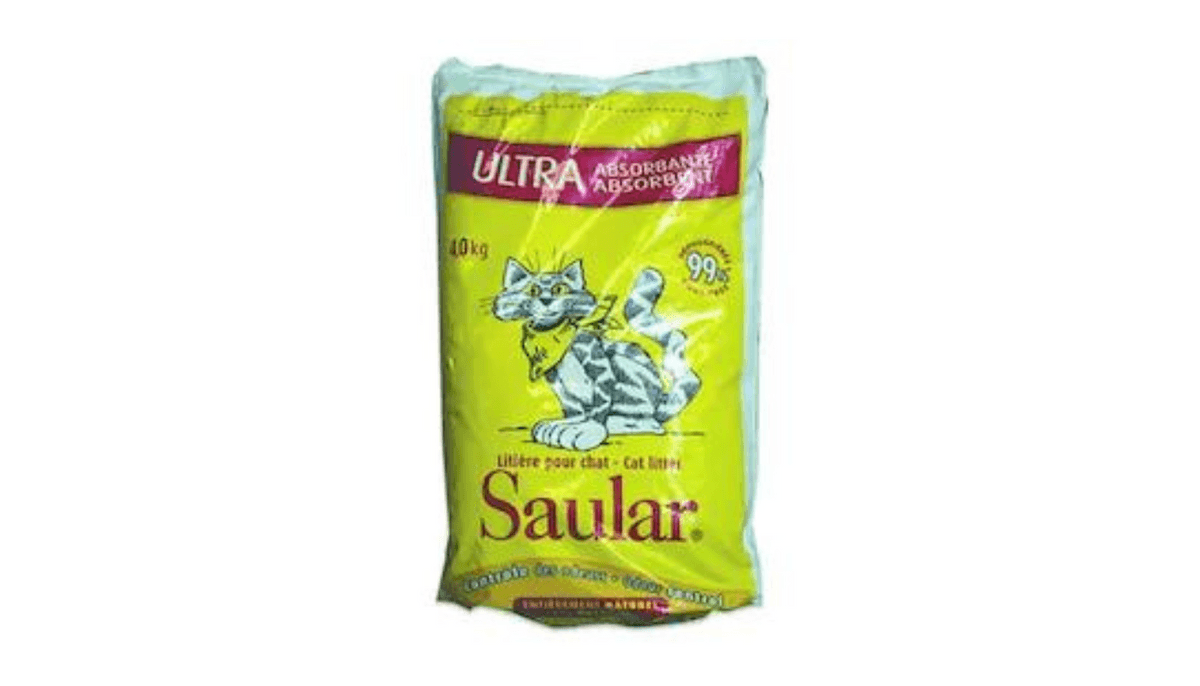 Saular - litière pour chats 4kg / Kitty Litter 4kg