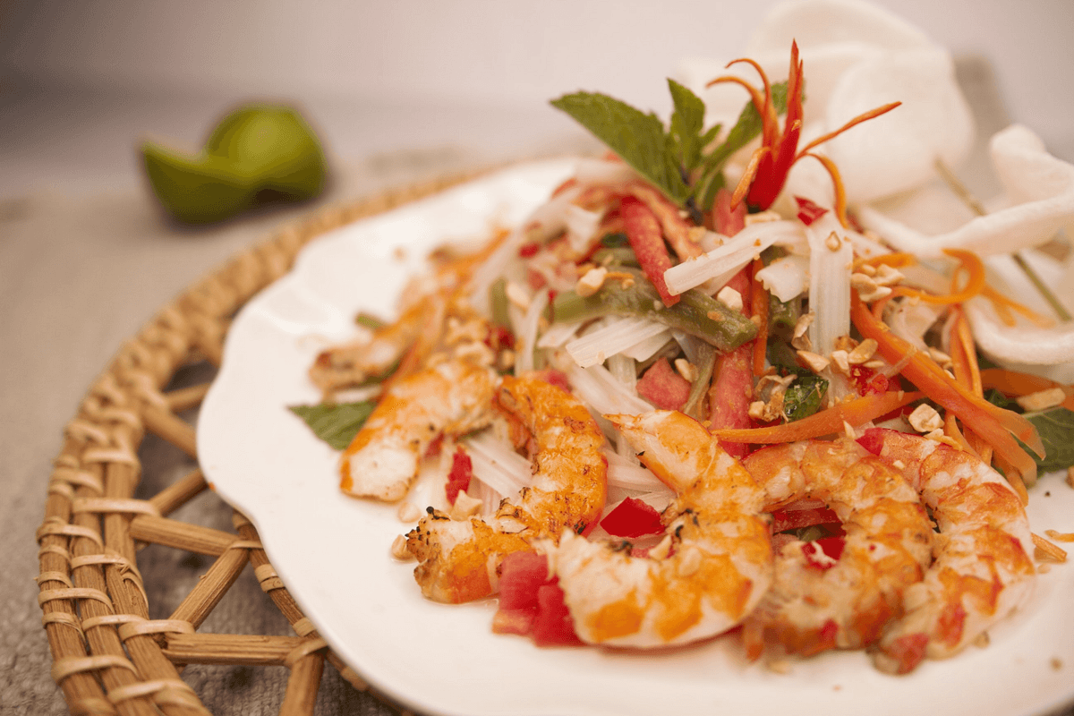 Lotus Rootlets Salad - Goi Ngo Sen