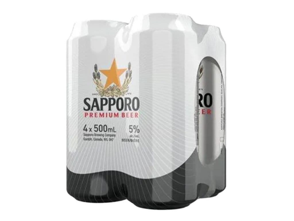 Sapporo - Tall Can (4x500ml)