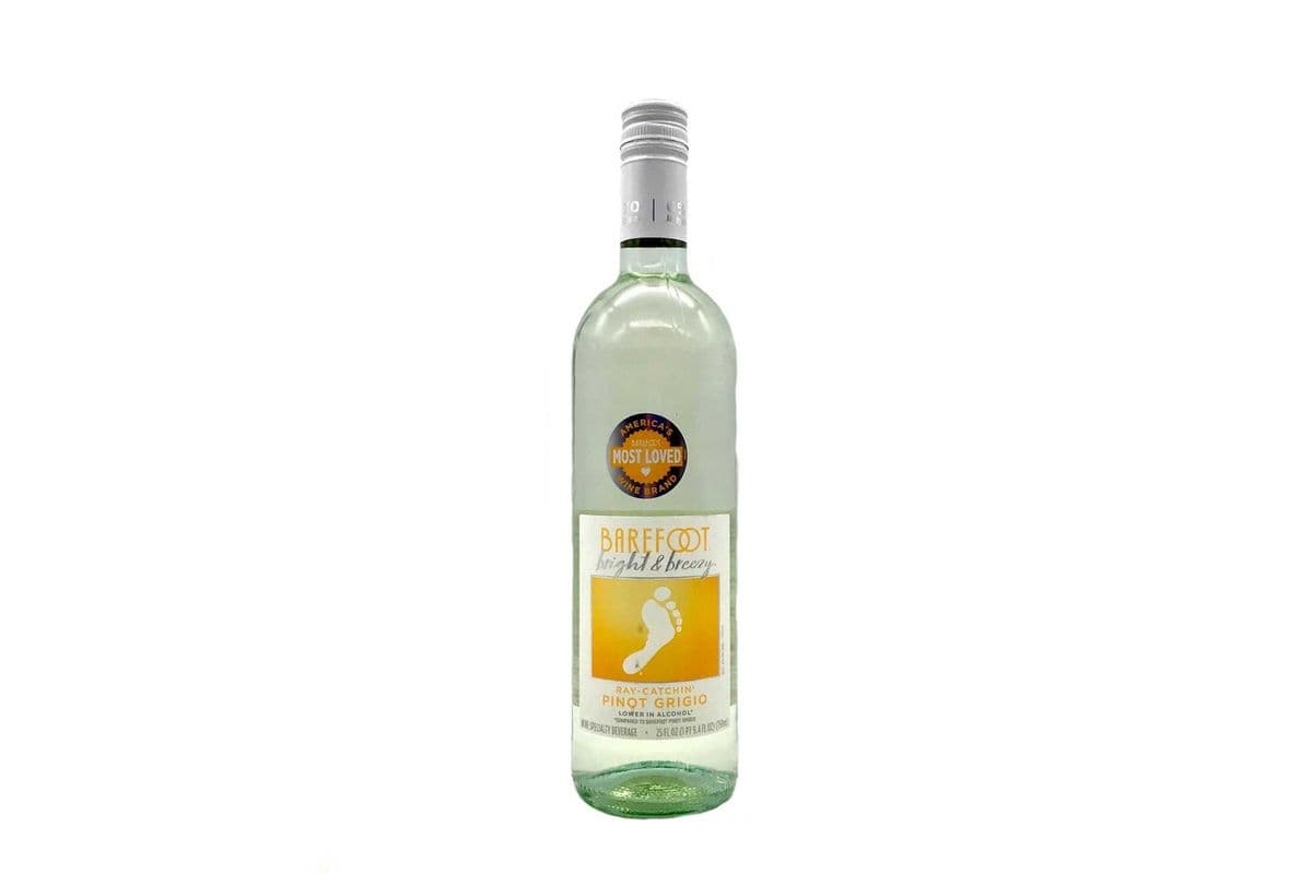 Barefoot Bright & Breezy Pinot Grigio (1 x 750ml)