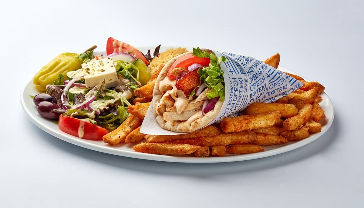Plat de pita club / Club Pita Plate