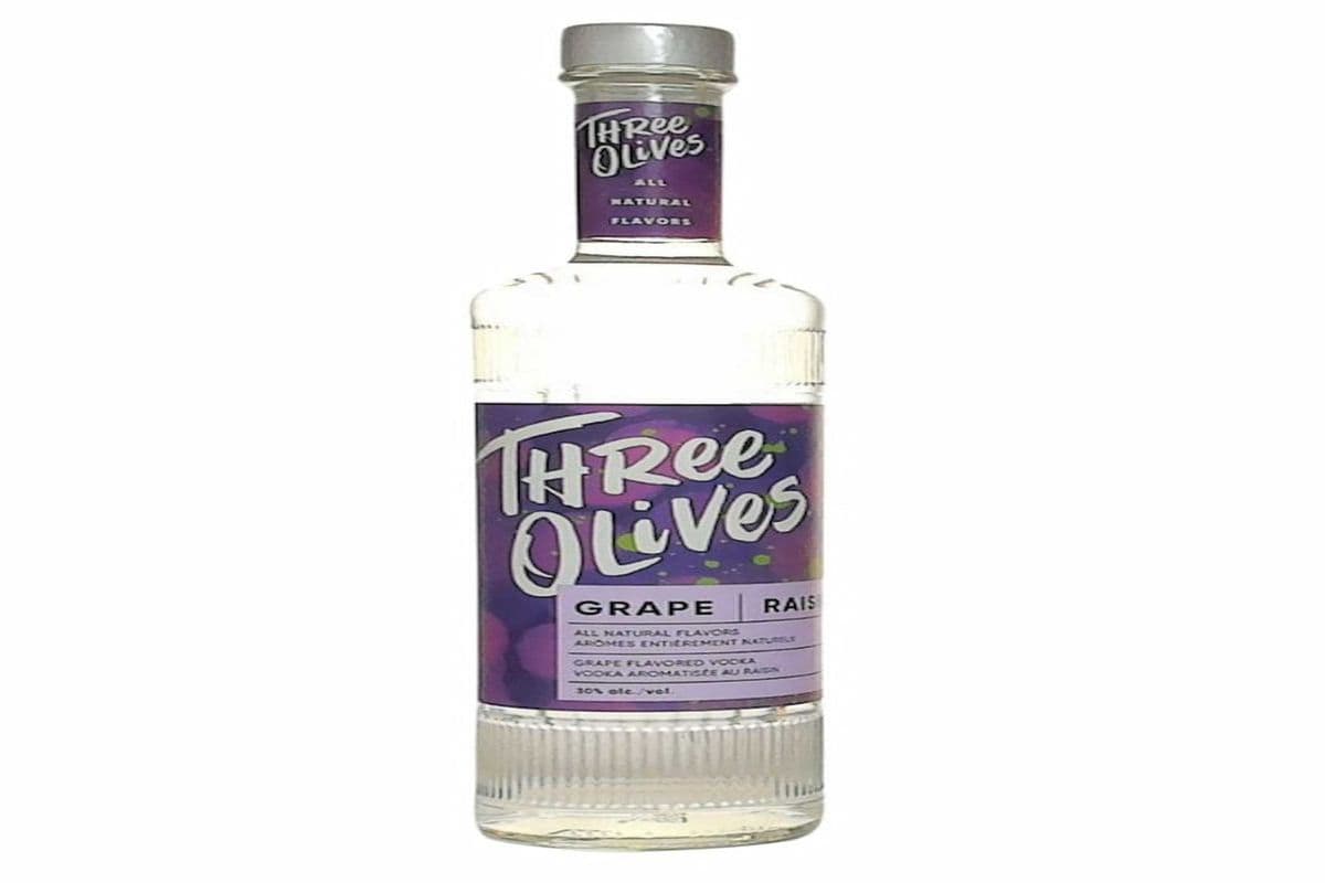 THREE OLIVES GRAPE VODKA (1 x 750ML)