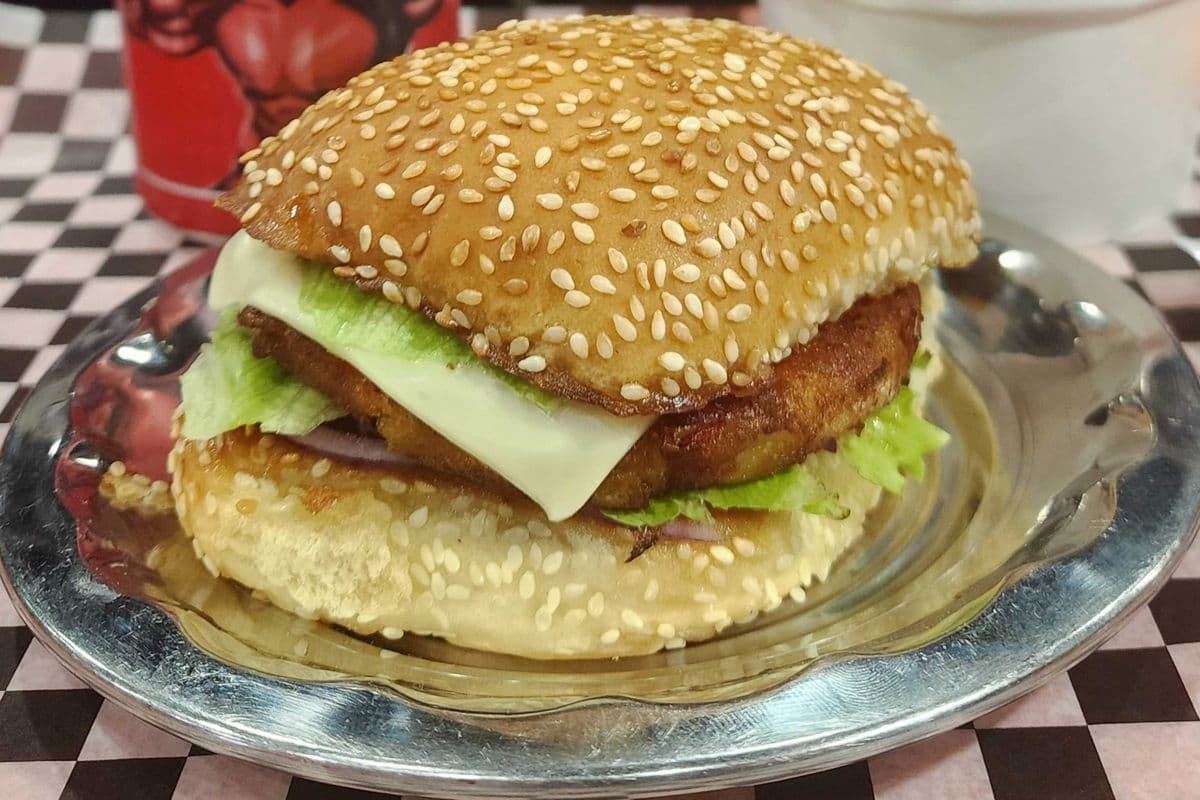 Veg Cheese Burger