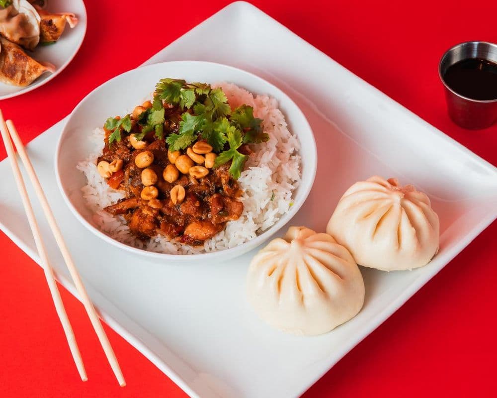 Bowl + 2 Bao