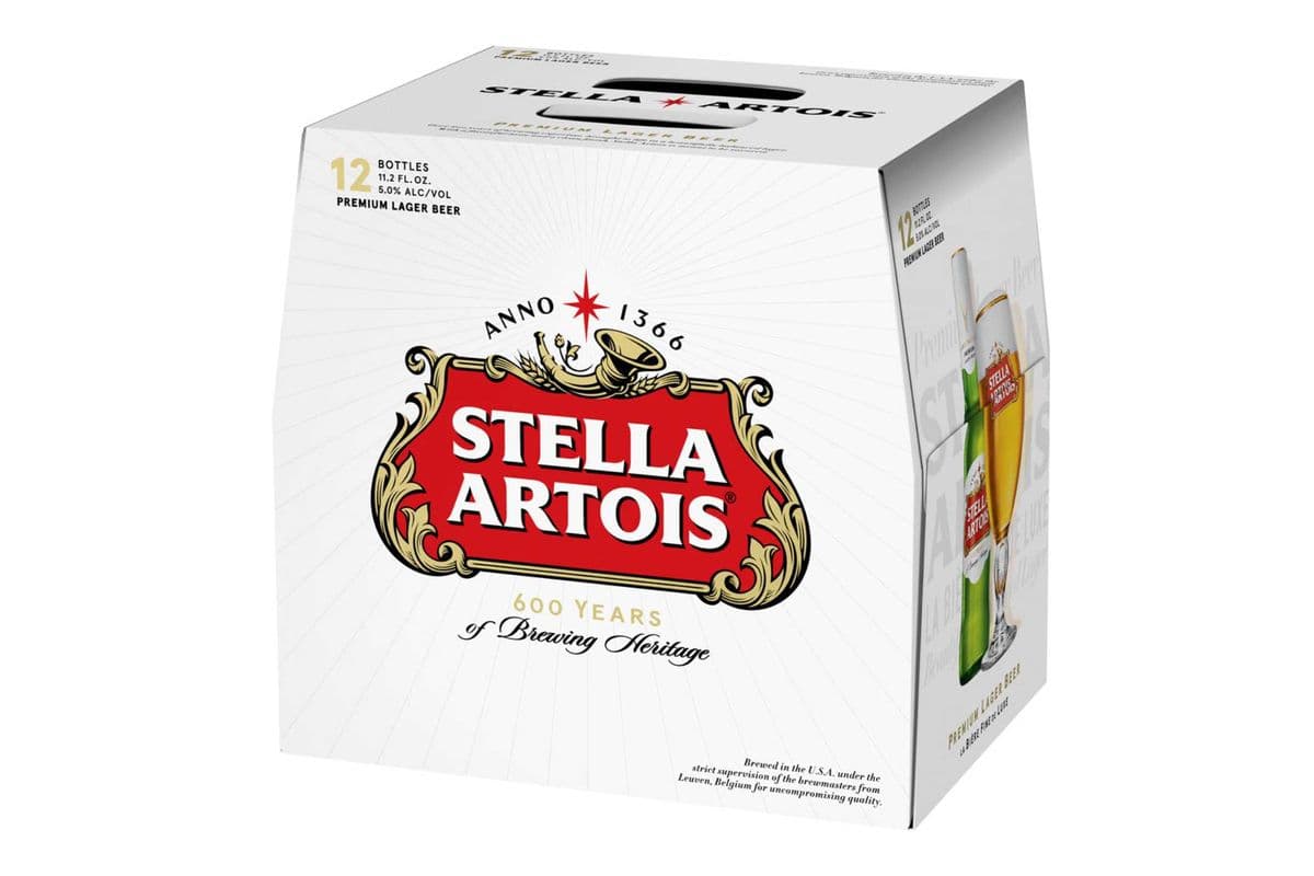 Stella Artois Lager (12 x 473 ml)